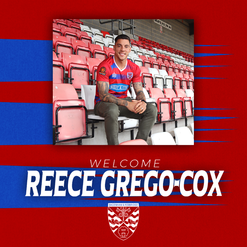 Dag_RedFC's tweet photo. Signing number 4️⃣ 

Welcome to the Daggers, Reece Grego-Cox 💪