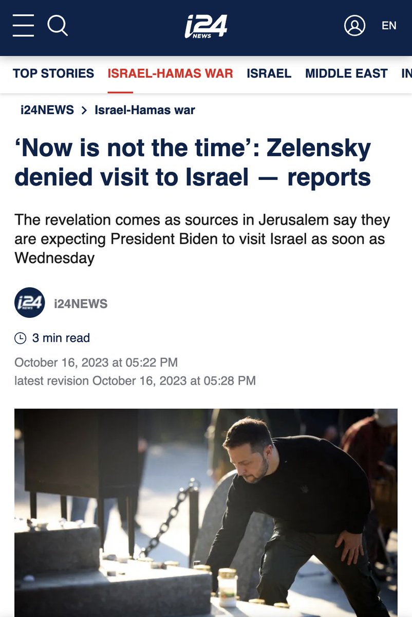 muhammadshehad2's tweet image. Zelensky called for "world solidarity with Israel's" war on Gaza & begged to visit Israel repeatedly to show support for the war but was turned down!
He's now mildly criticizing Israel's genocide after 242 days & as Arab countries "boycott" the Ukraine conference in Switzerland