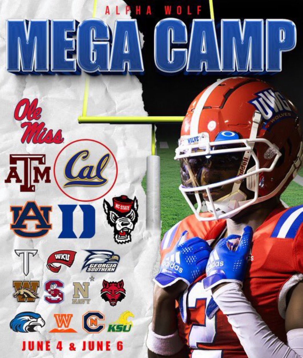 I am attending today's camp @UWGFootball. STILL HUNGRY. @Coach_james3 @CoachGatorTKO @outlaw_coach @MrKevin_Barnes @BigSkippin_75 @JuliusTrenches @TMobusa @PlayBookAthlete @NEGARecruits @RecruitGergia @RecruitNE_GA @77MMorais @NP_Recruiting @ExpoRecruits @Rivals @247recruiting