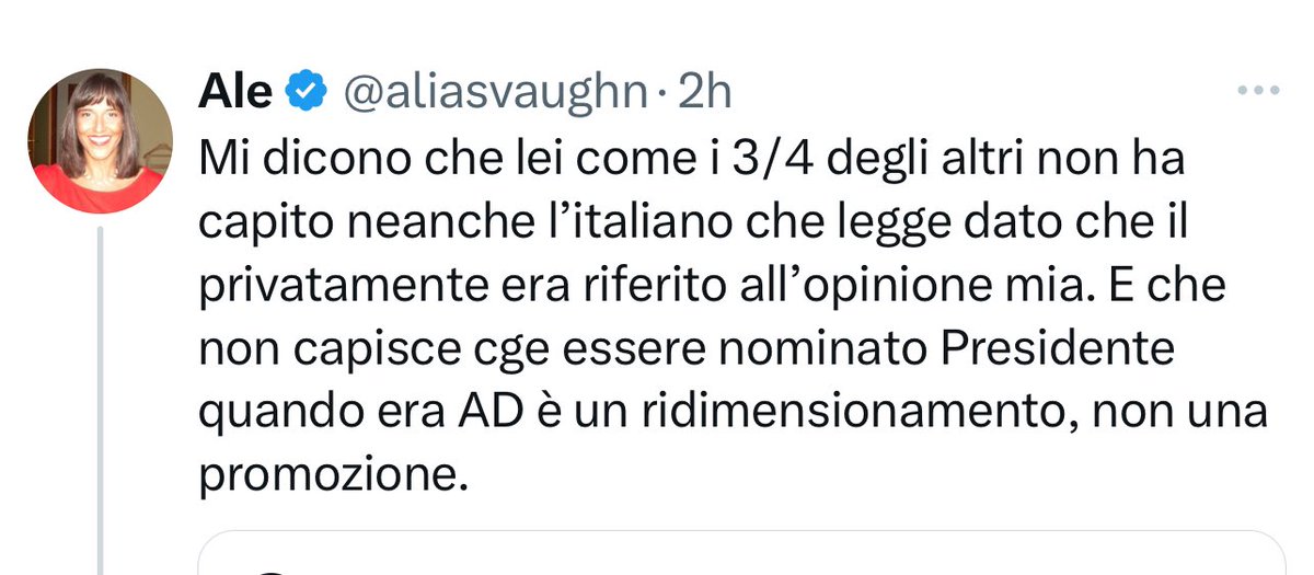 jrbasket2015's tweet photo. #Marotta Presidente dell’#Inter 🖤💙
Da dimissionario nei giorni scorsi si è passati a….
”È ridimensionamento,non una promozione.”
SIA CHIARO 🤣🤣🤣🤣🤣🤣
#AlessandraBacchetta #aliasvaughn #Zelig
#IM2Stars ⭐️⭐️⚫️🔵🇮🇹 https://t.co/NFnqK5SNRI
