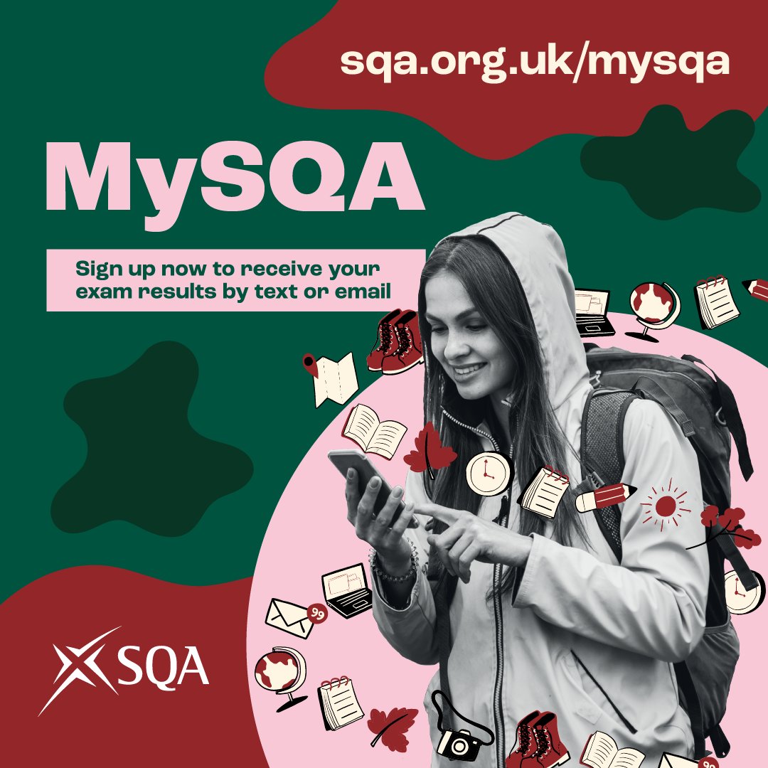 Looking to sign up to our text and email #SQAresults service but can't find your Scottish Candidate Number (SCN)?🤷‍♂️ 💡Find it on a previous SQA certificate, or speak to your school/college in the first instance. You're all set to register for MySQA: bit.ly/My--SQA