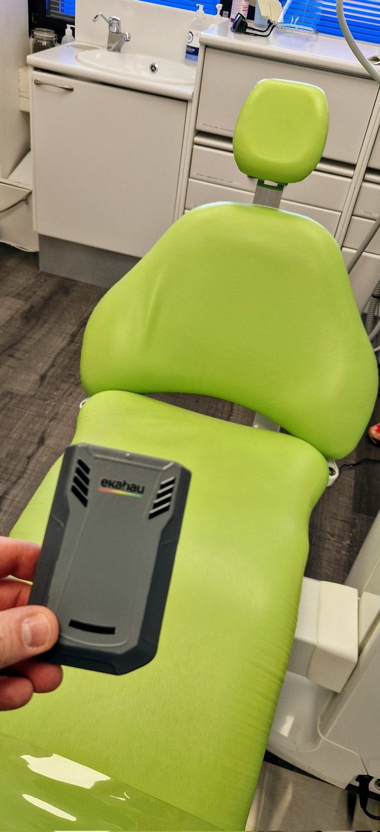 Ready for the dentist appointment with my new stress toy.