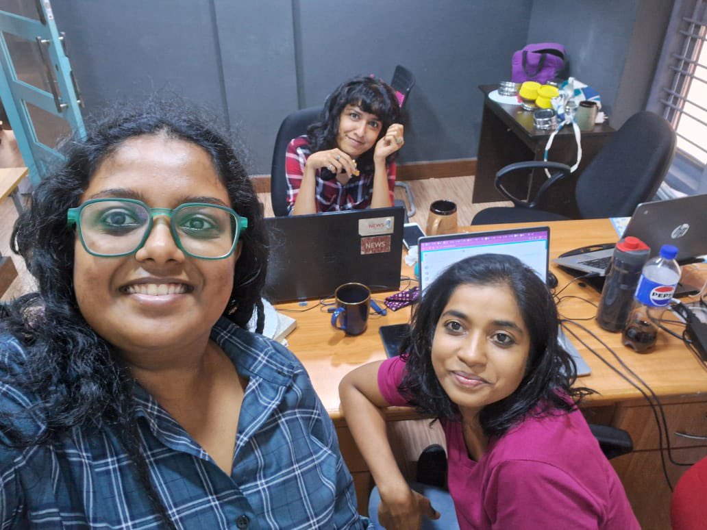 Dhanya Rajendran (@dhanyarajendran) on Twitter photo Collaborations between news organizations are rare, but we managed to pull it off. We- <a href="/thenewsminute/">TheNewsMinute</a> <a href="/newslaundry/">newslaundry</a> <a href="/thewire_in/">The Wire</a> <a href="/scroll_in/">Scroll.in</a> and <a href="/thecaravanindia/">The Caravan</a> know that our strength is in numbers and it’s been a superb experience. Collaborations between news organizations are rare, but we managed to pull it off. We- <a href="/thenewsminute/">TheNewsMinute</a> <a href="/newslaundry/">newslaundry</a> <a href="/thewire_in/">The Wire</a> <a href="/scroll_in/">Scroll.in</a> and <a href="/thecaravanindia/">The Caravan</a> know that our strength is in numbers and it’s been a superb experience.