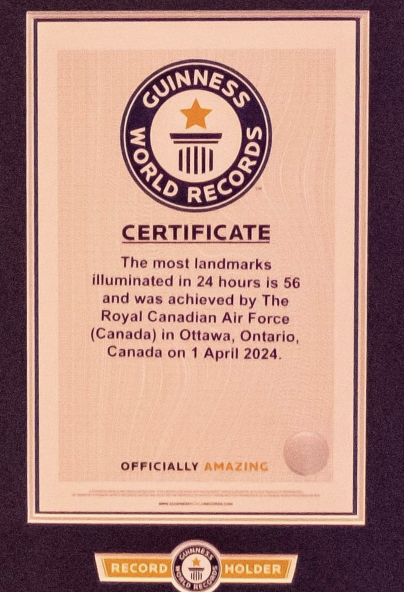 cfroze's tweet photo. Moose Jaw!! 💙 We helped the Royal Canadian Air Force beat the Guinness World Records for most illuminated landmarks for the #RCAF100! 💙🇨🇦
Below is the link to the official announcement! @CBCSask @SaskMorningLive @ctvregina @GlobalRegina 
@RCAF_ARC #rcaf100 https://t.co/XNiDfw2my0