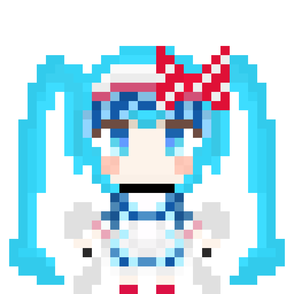 メズマライザー #初音ミク #ドット絵 #pixelart