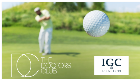 Doctors Club partner IGC London are holding a golf day on the 18th July at the Coombe Hill Golf Course in Surrey. Members recieve a discounted rate. 
Learn more: thedoctorsclub.co.uk/events/partner… 
<a href="/IGC/">Immortals Gaming Club</a> London