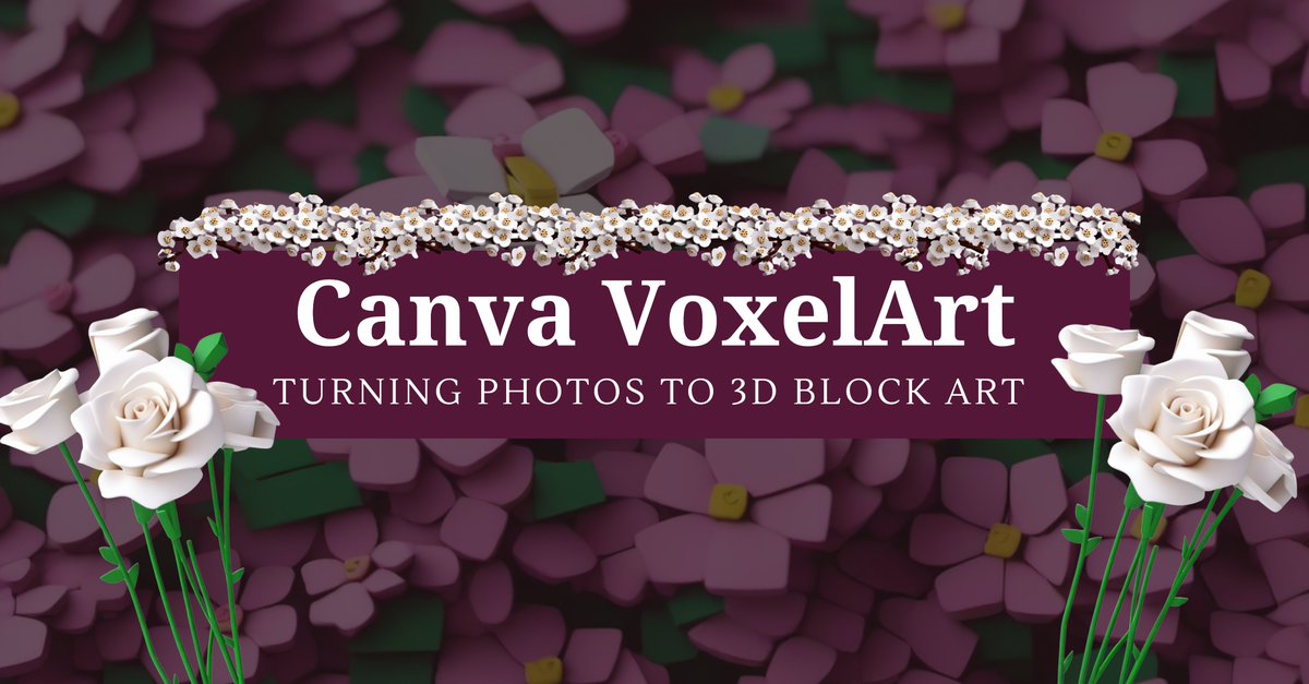 Ratikanta_73's tweet image. DAY 1️⃣5️⃣6️⃣Of #366DaysOfLearning : @canva Edition!
🚀 Day 4 Focus: Using @canva VoxelArt

#366DaysOfLearning #CanvaLearning #GraphicDesign #CreativeJourney #DesignTrends

Follow Me on LinkedIn: bit.ly/Ratikanta