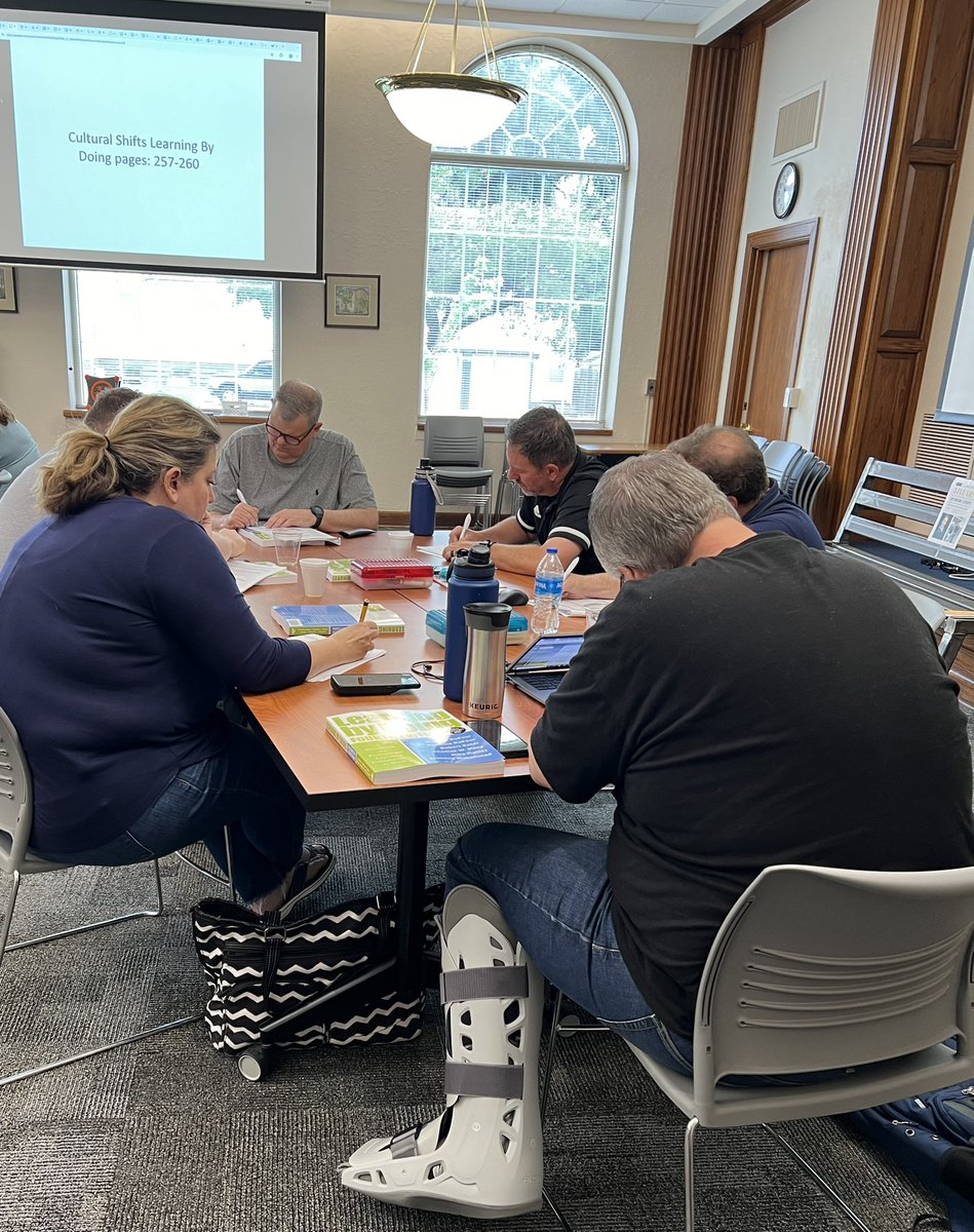 Day 1 of PLC at Work for teacher leaders &amp; admin complete! Essential standards, learning targets &amp; common summative assessments are in motion so now to help us calibrate our time as highly functioning professional learning communities! Excited to hear what we learn on day 2!