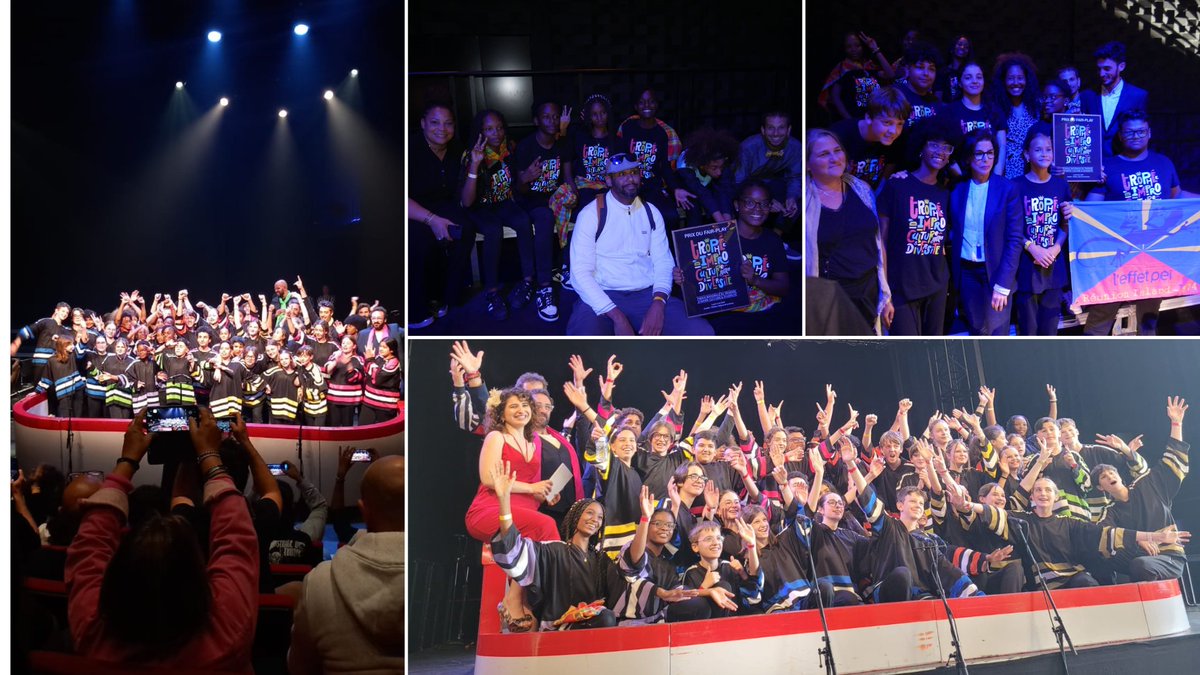 14ème édition du Trophée d’#Impro #Culture &amp; #Diversité : La #Martinique, lauréate du prix du fair-play lors de la finale nationale à Paris

➡️tinyurl.com/5n6vcjh2

➡️ Deux territoires ultramarins ont participé à ce concours : la #Martinique et #LaRéunion. Résultats : Les 6