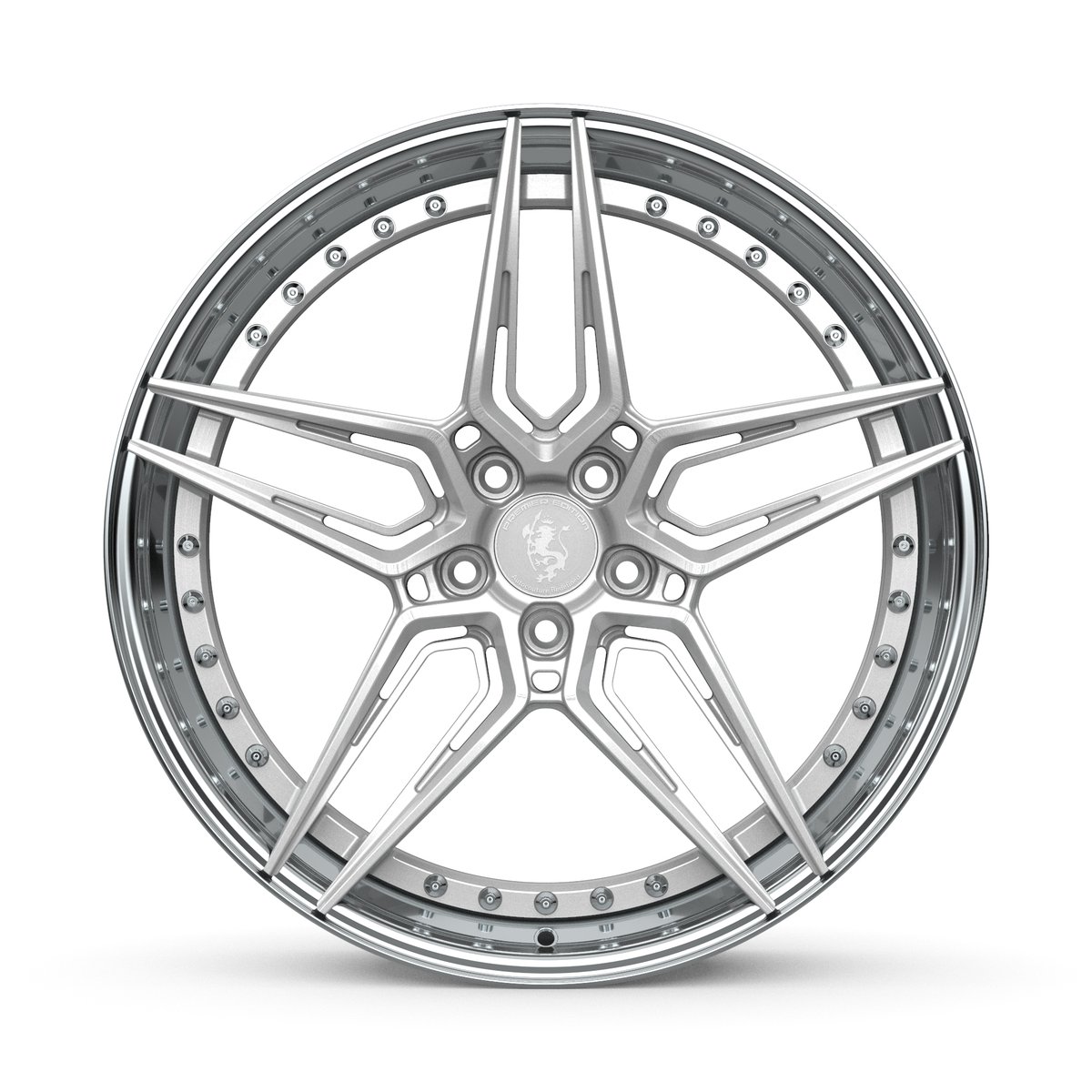 premieredition's tweet image. Our new custom forged wheel
Wheel: CSC-F  -  2pc Forged Wheel Size: 20/21/22/23/24 inch
Finish: Gloss Brushed Silver | Polished Lip
#premieredition #CSCF #luxurycars #supercars #4x4 #suv #forgedwheels #wheels #tuning #ferrari #audi #Porsche #bmw #mercedes #Lamborghini #RollsRoyce