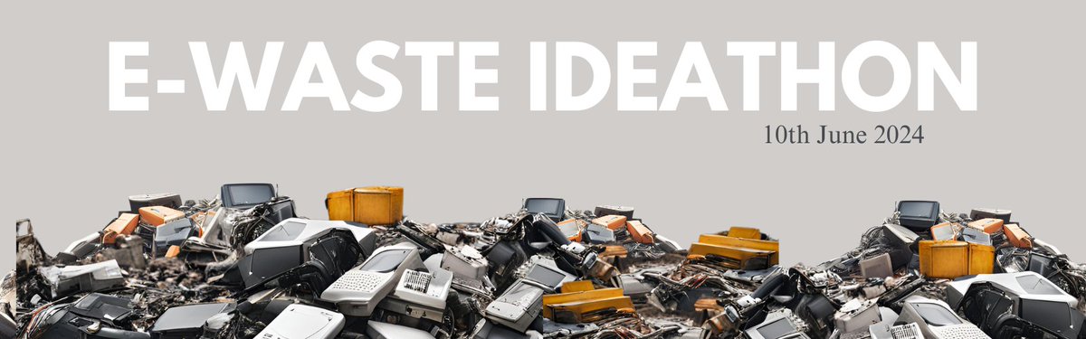 Last chance to sign up to the eWaste Ideathon! Discuss the solutions to the challenges we face with electronic waste alongside industry professionals! forms.office.com/pages/response…
