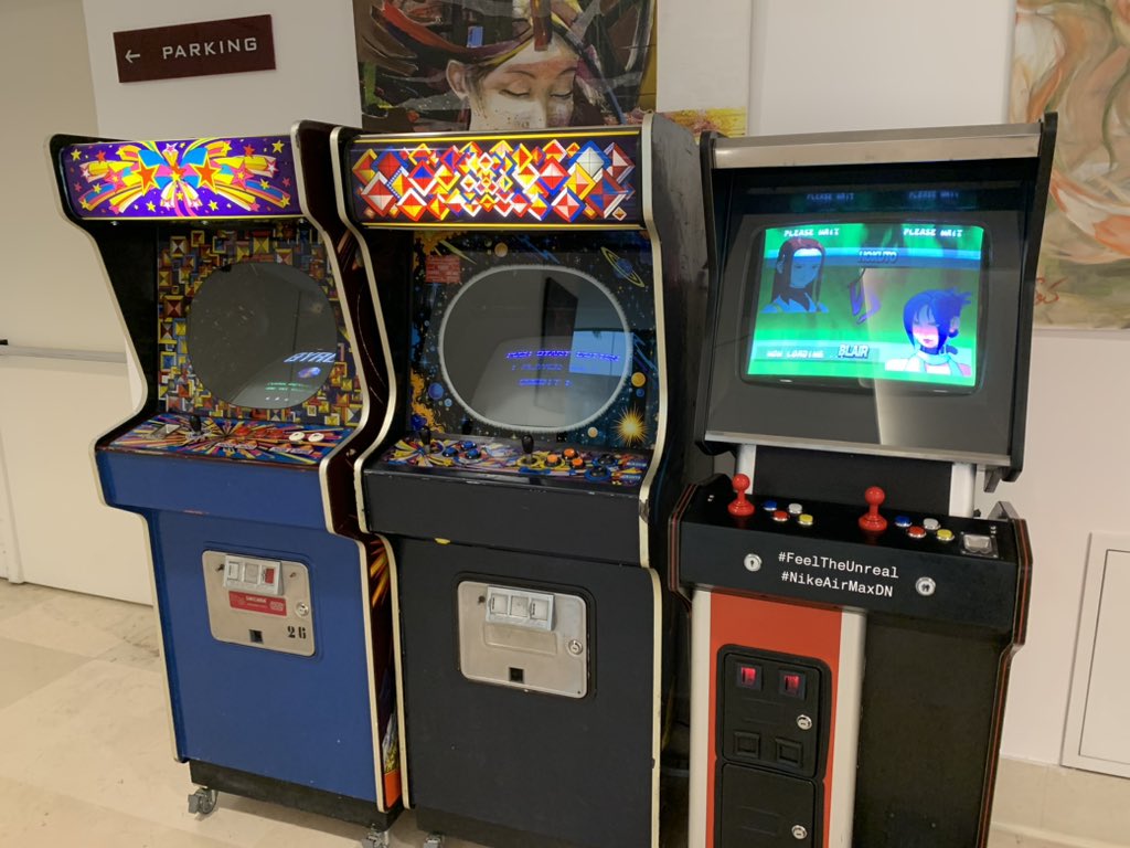 We have a fun zone in the bassement. Come on and play! #comeur2024