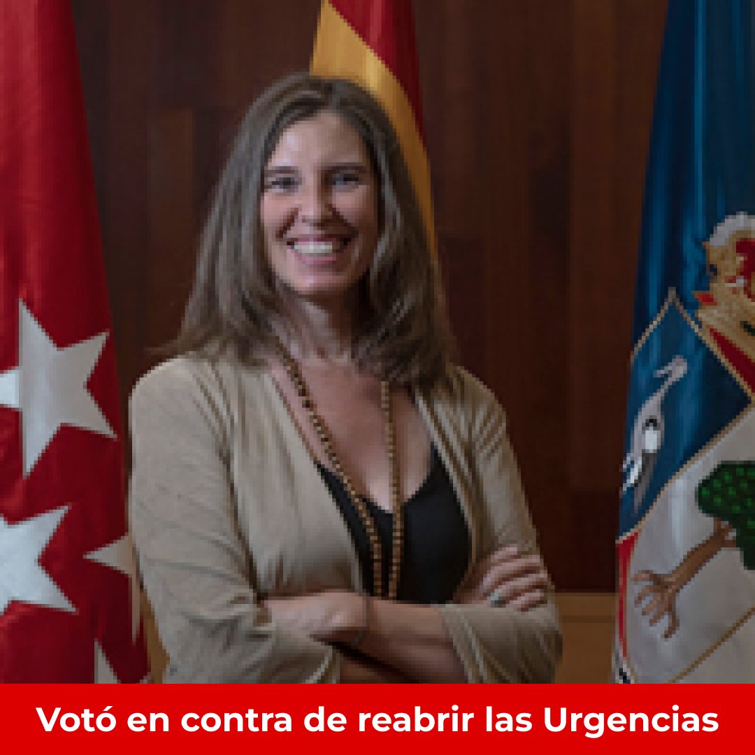 ¿Sabías q Gloria Fernández Álvarez @Gloryaferalva d @ppmadrid es un@ de l@s 18 concejal@s q votó contra la reapertura d las urgencias del C.S. #ElAbajón desoyendo tu petición y la firma d + 3.000 ciudadan@s de #LasRozas? ¡Recuérdaselo difundiendo este mensaje en redes y whatsapp!