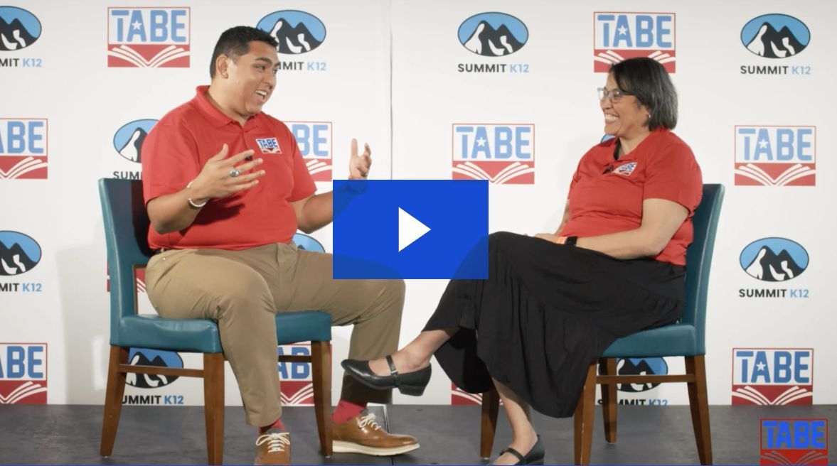 🎉 Tune in to another exciting #TABETuesday! This week, we're thrilled to have TABE's Secretary, Grace Delgado, joining us. Don't miss out on her inspiring insights and stories! 📺✨ #TABETV #BilingualEducation #Inspiration summitk12-4.wistia.com/medias/vb5j2ry…