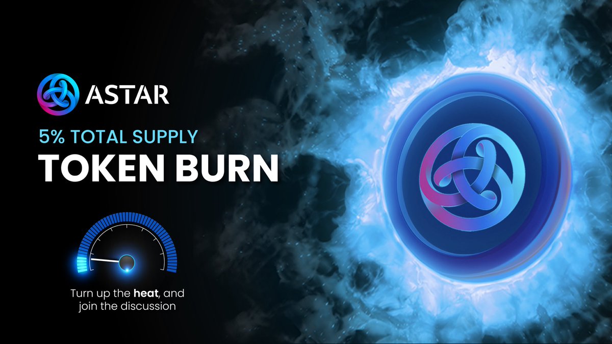 TLDR: we propose to burn 5% of total supply for token holders. Join the community discussion from forum.astar.network/t/astar-founda…