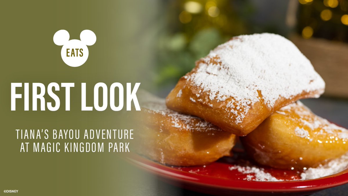 DisneyWorldPost's tweet image. DisneyWorldPost.com:  Disney Eats: First Look at Tiana’s Bayou Adventure Treats  dlvr.it/T7q1mf