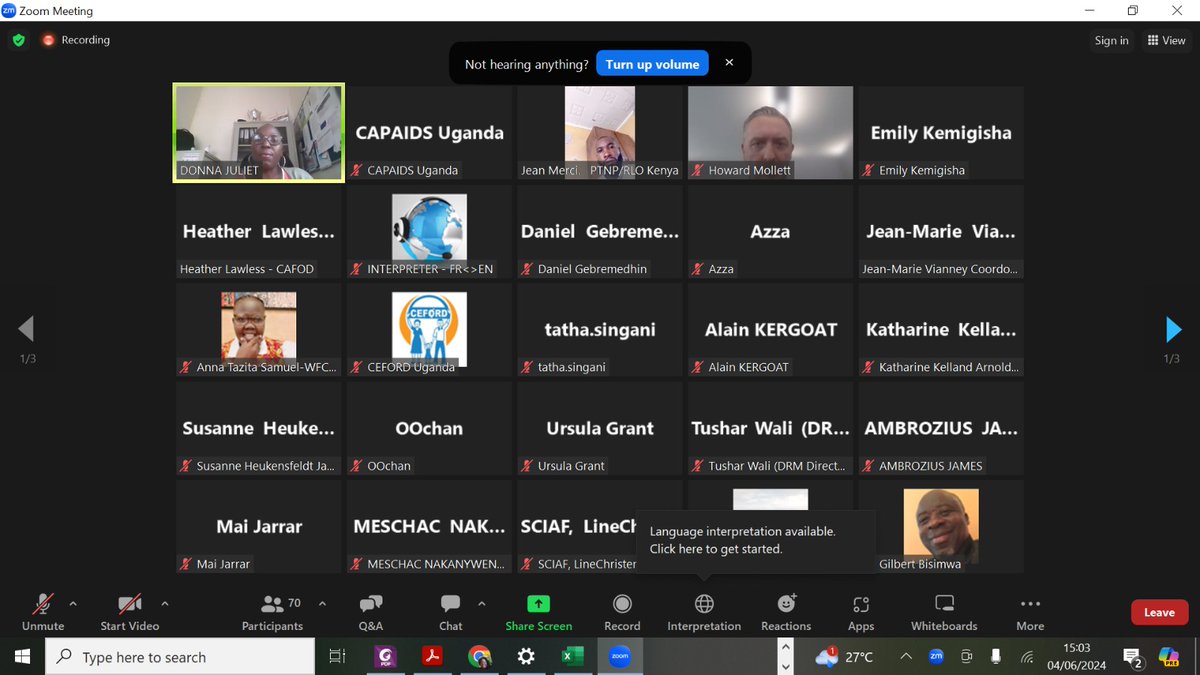 abdullahiabdimo's tweet image. #HappeningNow
I&apos;m  excited to join @Charter4Change Learning Exchange Today as they launch the updated C4C Charter! Focused on Commitment 2: &quot;Accountability for Quality Partnerships &amp;amp; Risk-Sharing.&quot; 
As Endorsers, let&apos;s make impactful connections to drive #LocalizationUg