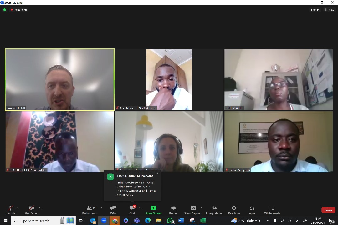 abdullahiabdimo's tweet image. #HappeningNow
I&apos;m  excited to join @Charter4Change Learning Exchange Today as they launch the updated C4C Charter! Focused on Commitment 2: &quot;Accountability for Quality Partnerships &amp;amp; Risk-Sharing.&quot; 
As Endorsers, let&apos;s make impactful connections to drive #LocalizationUg