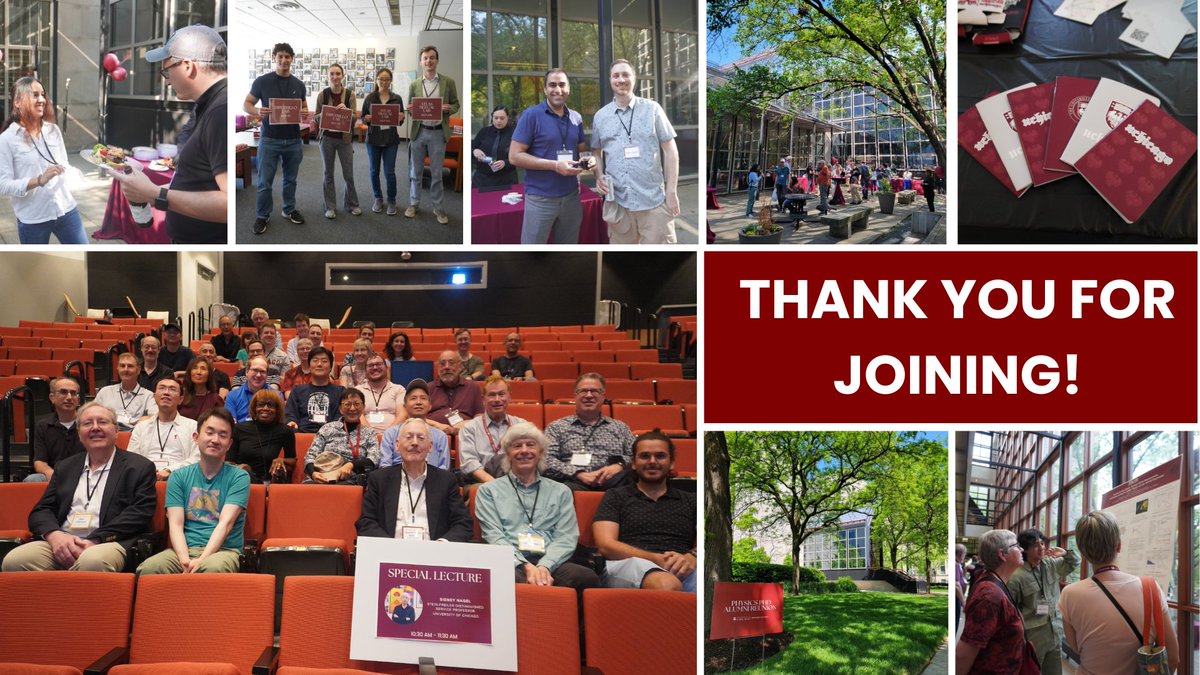 Thanks to everyone who attended the Uchicago Physics PhD Alumni Reunion. Your presence made it a memorable event.
Couldn't join us? Join our LinkedIn alum group to stay connected and updated on physics events.
linkedin.com/groups/8584968/