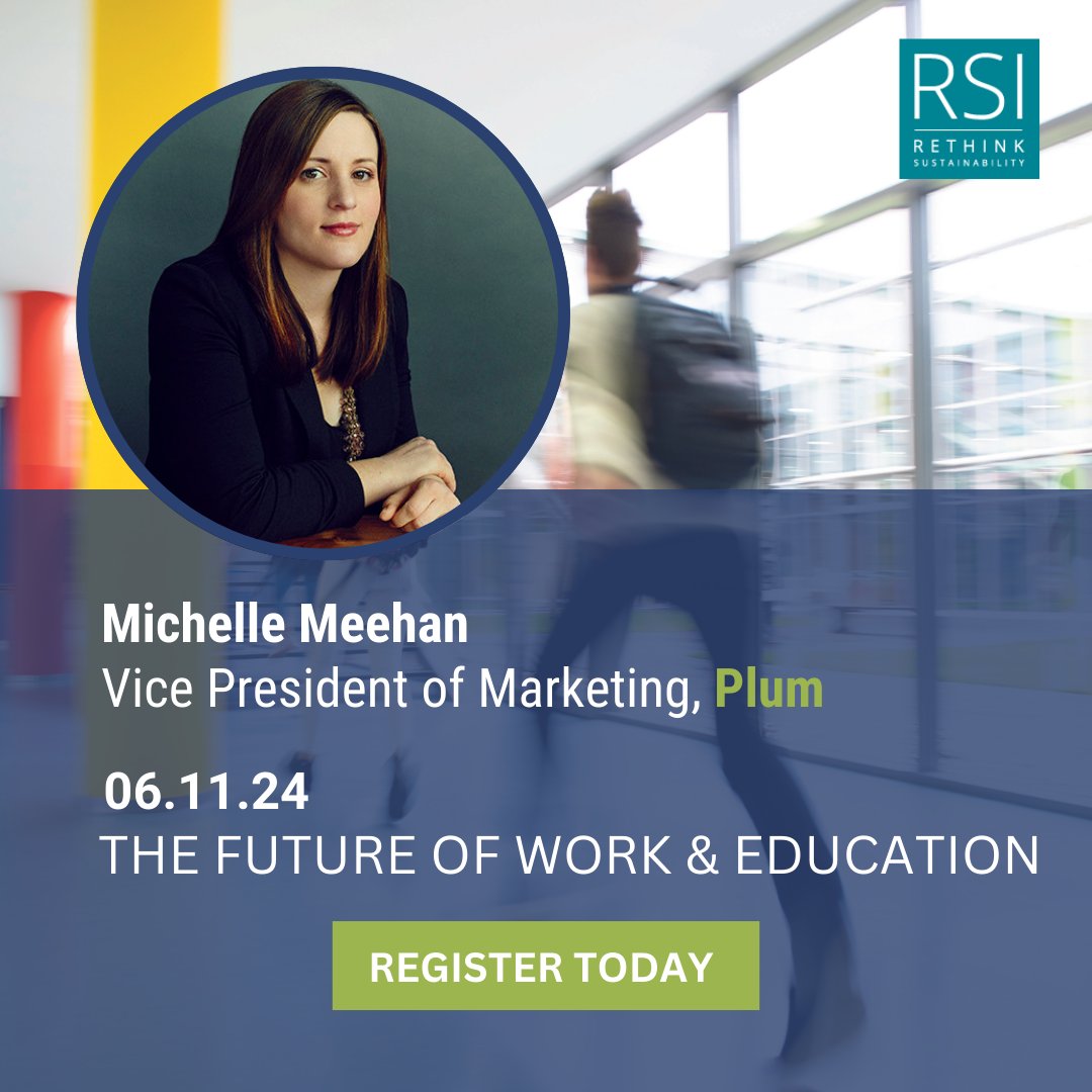 Speaker announcement ✨ Michelle Meehan, Vice President of Marketing at <a href="/plum_io/">Plum</a> will be speaking at The Future of Work &amp; Education forum at <a href="/GBCollege/">George Brown College</a> on June 11! Join us  &amp; take a closer look at the Future of Education, Talent &amp; Partnerships.

Register: ow.ly/CGN550S8QXQ