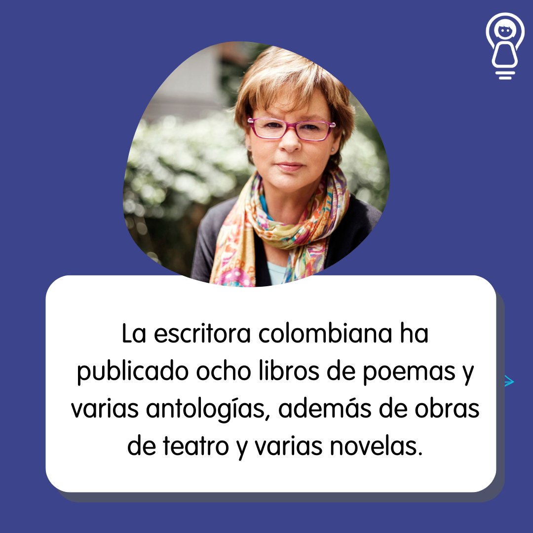 Poeta antioqueña, licenciada en filosofía y literatura.
Ha sido ganadora del Premio Nacional de Poesía del Instituto Colombiano de Cultura en 1994, del décimo primero Premio Casa de América de Poesía Americana en 2011, del Premio Poetas del Mundo Latino Víctor Sandoval en 2012...