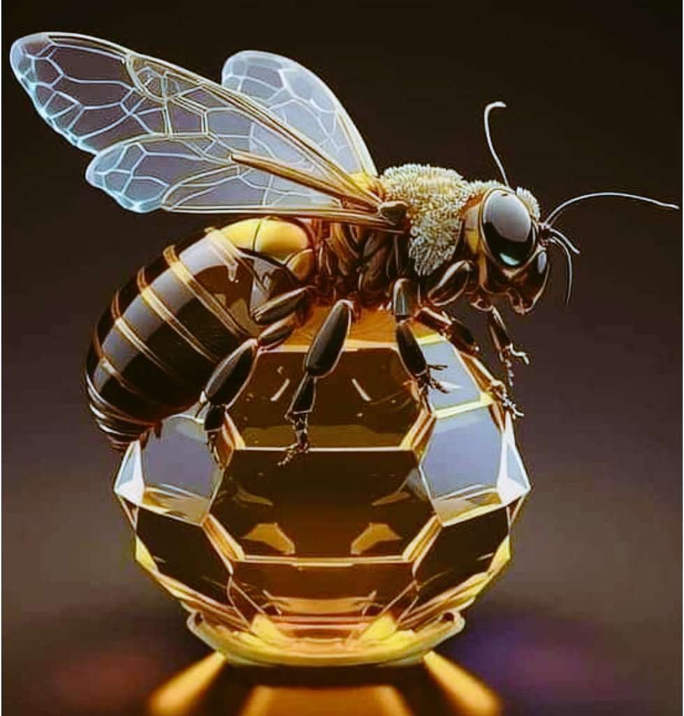 Ложка меда для нас это целая жизнь для пчелы.
Пчела живёт меньше 40 дней.
За этот период она посещает примерно 2000 цветков и производит 1 чайную ложку мёда.