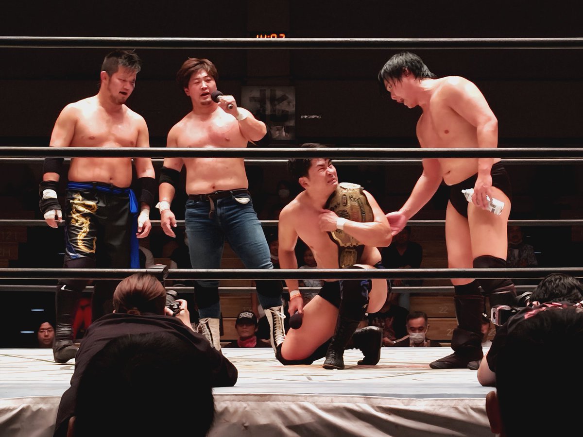 beerzcute's tweet photo. 大日本プロレス
2024·5·19 後楽園ホール大会
観戦しました！6
#bjw https://t.co/sWLwYiEdP7