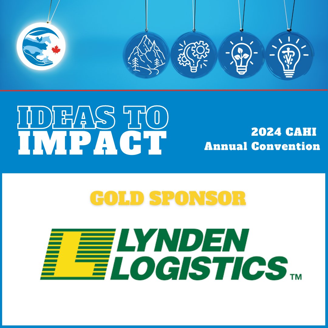 Thank you to Gold Sponsor <a href="/LyndenInc/">Lynden</a> ! Lynden provides support to the animal health industry by providing warehouse and distribution services that produce end-to-end solutions for the entire supply chain.

#IdeastoImpact