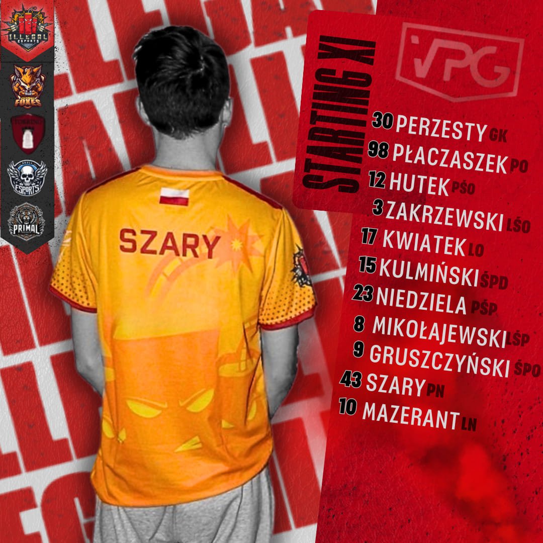 Dziś pora na kolejną rundę Pucharu Polska Liga Wirtualnych Klubów oraz trzy mecze ligowe ligi Championship B <a href="/OfficialVPG/">Virtual Pro Gaming</a> 
Odpalamy protokół 15/15😎😎😎😎