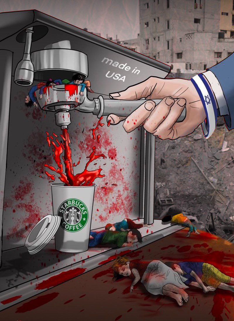 نستطيع ان نقاوم بالسلاح بالفن بالوعي بالثقافة بالمقاطعة المستمرة لكل ما هو صهيوني نقاوم بمبادئنا الراسخة وعدم الاستغناء عنا مهما حصل فلا نطبع بل نقاوم
#قاوم_بالمقاطعة
#اشتبك_قاطع
#اموالكم_جزء_من_ابادة_غزة