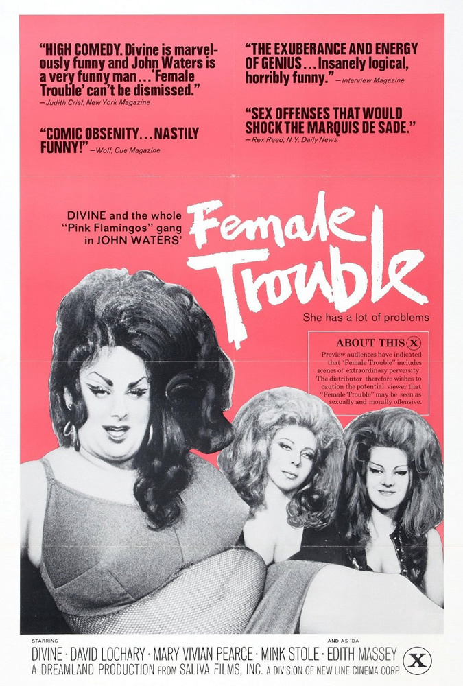 CineMarcha's tweet photo. John Waters foi um dos grandes cineastas do 'Outlaw Cinema' ou "O cinema Marginal americano". Esse ultimo domingo passamos o filme 'Problemas femininos' Dirigido por Waters e Estrelado pela Drag Queen Divine. Aqui estão compiladas algumas considerações sobre o filme: https://t.co/sZBYVn0bdO