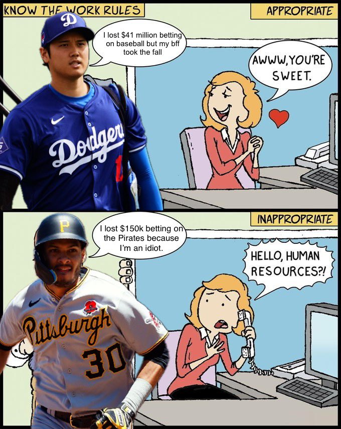 GlitchBurgh's tweet photo. MLB right now. https://t.co/TOSau52GZ0