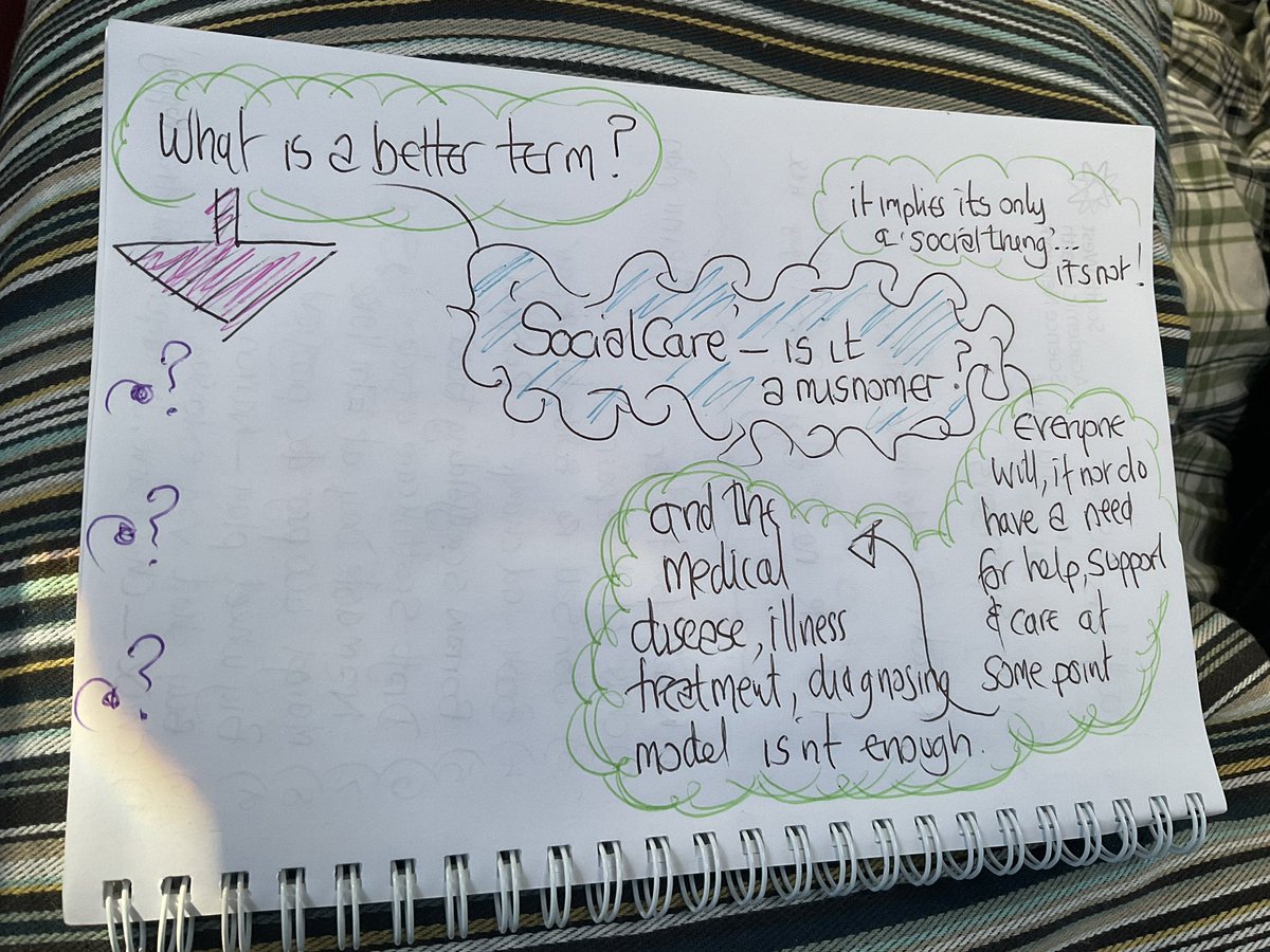 CoxonGeorge's tweet photo. @DrDMacaskill @scottishcare @alzscot Oh Donald. Great piece as always It’s had me agonising now for some time about a better term than #socialcare it diminishes how it really matters to EVERYONE perhaps not now but it certainly will at some point. #wholeperson #relationalcare #careessentials @Juacarehomeg1 https://t.co/j0gsfkzQ8n