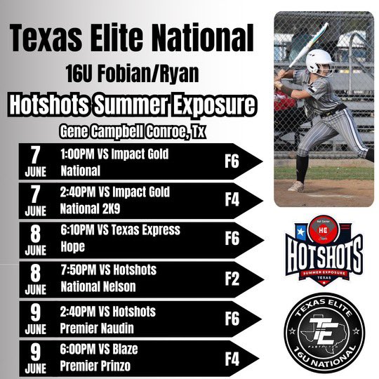 We are excited to get back on the field together this weekend! Come watch us or join on gamechanger! #BeElite
