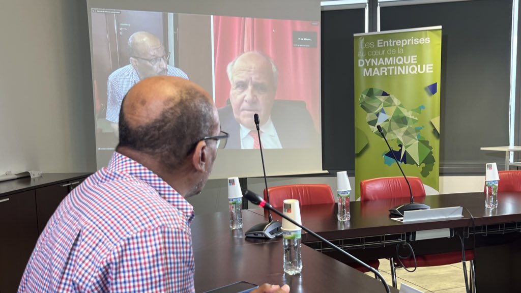 Merci à <a href="/jp_mattei/">Jean-Paul Matteï</a> pour cet échange avec les chefs d’entreprises martiniquais. 

Réunis autour de la fiscalité dans les Outre-mer nous avons pu parler de la réforme de l’octroi de mer et des dispositifs fiscaux qui pourront renforcer l’attractivité de la Martinique.