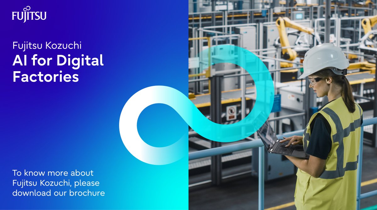 In the face of climate change, workforce dynamics, and geopolitical shifts, manufacturers need to innovate to stay ahead. Discover how Kozuchi, Fujitsu AI Platform, are driving sustainability and efficiency in our latest brochure: okt.to/qKRvfL