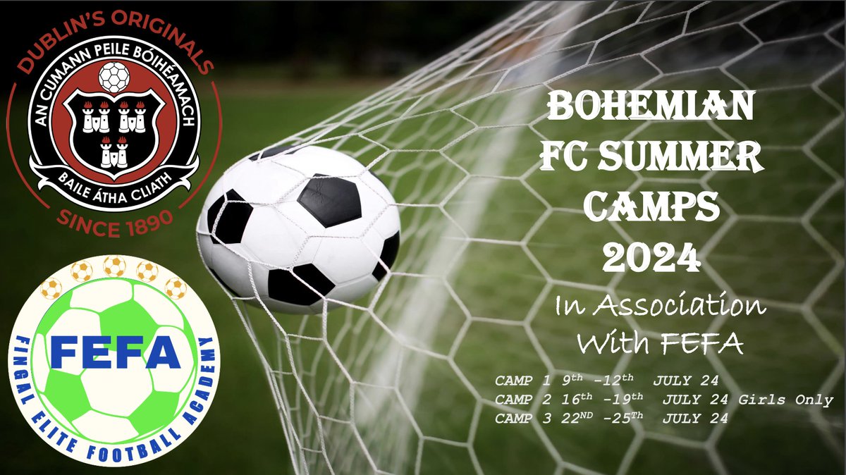 Bohemian FC Academy and Underage Sections tweet media
