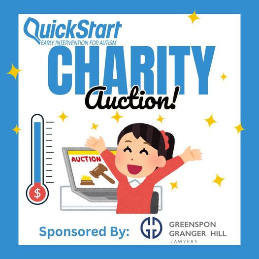 JUST 2 DAYS AWAY! On Thursday, June 6th at 6pm EST, we'll be opening the digital doors for our annual online charity auction!

You won't want to miss out on the amazing items up for grabs!

Thank you to our sponsor Greenspon Granger Hill Lawyers!

#charityauction #autism
