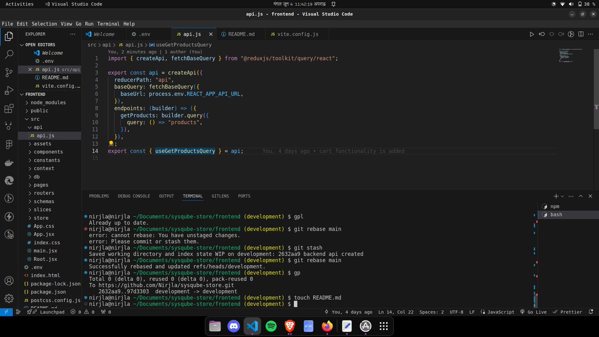 NirjalaShakya's tweet photo. Day 20 of 30:  learned to host json server api  #pitc30days #pitcfrontend #primeitclub https://t.co/viqgIi6KyC