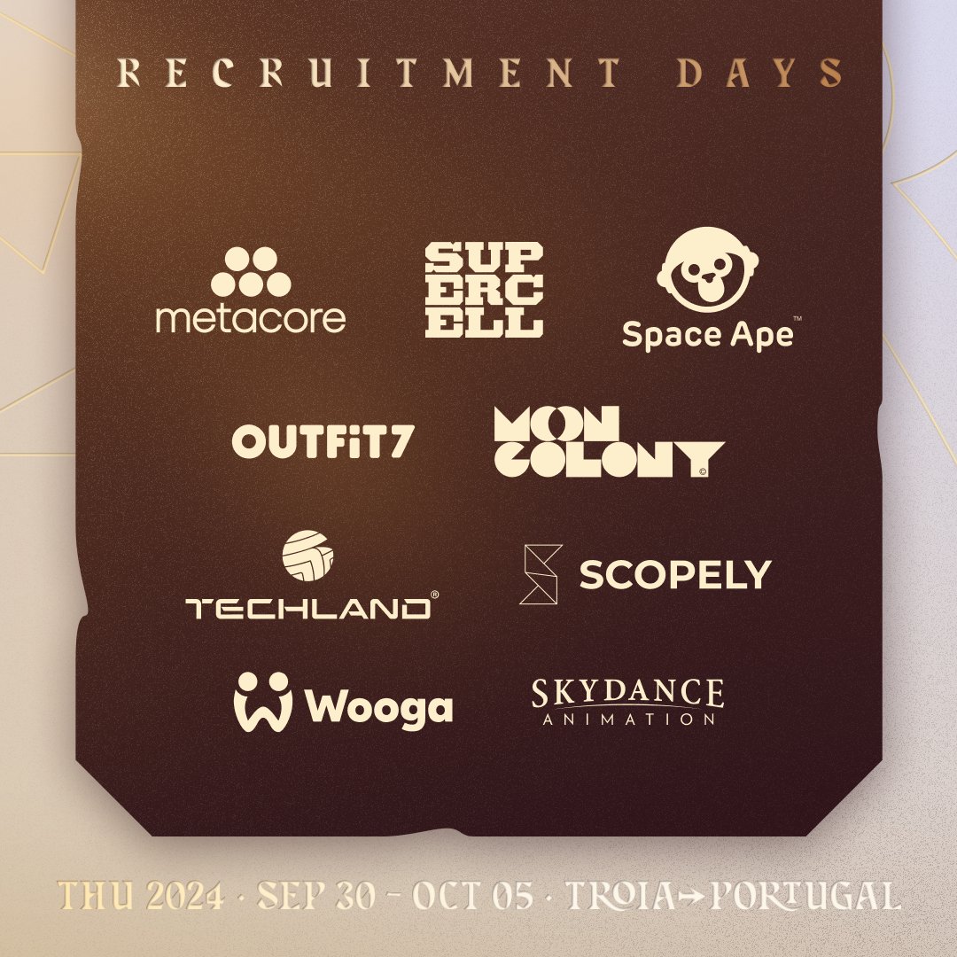 Trojan_Unicorn's tweet image. Find out the first recruiting companies confirmed for #THU2024! You've already got your ticket? 🎟️ All the information you need is here: bit.ly/thu2024-compan…
#THUMainEvent #CareerOpportunities #Recruitment #DigitalEntertainment #VisualEffects #DigitalArt #Gaming #Animation