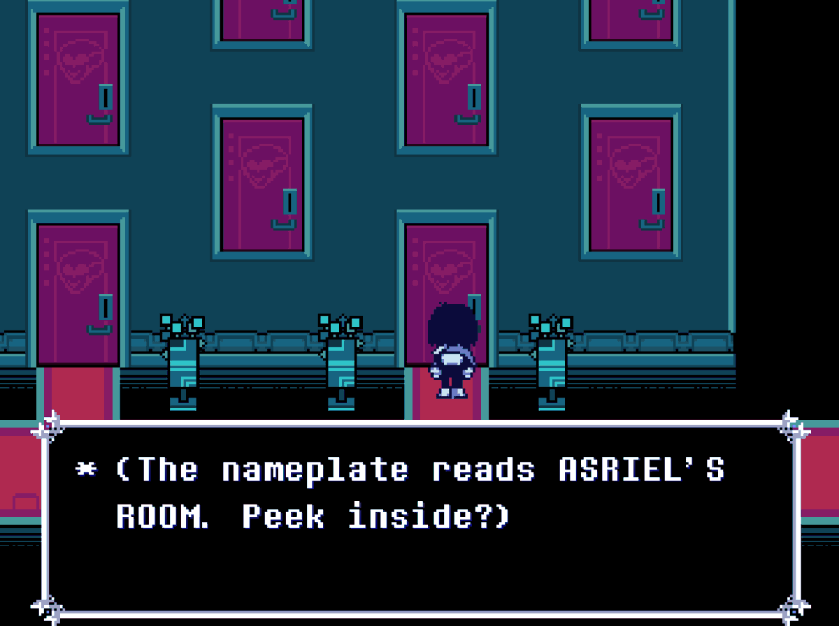 asriel193's tweet photo. Guys, I just played Deltarune 
And then... my name?! https://t.co/iHm0gLWx9J