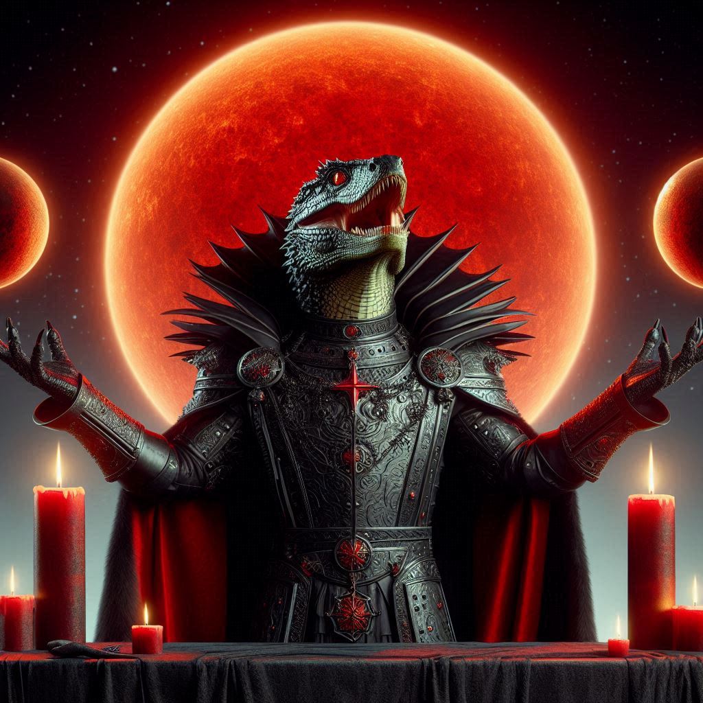 RexZagreus13's tweet photo. The Red Sun

#redsun
#reptilians
#glory https://t.co/q7Fn1pObyE