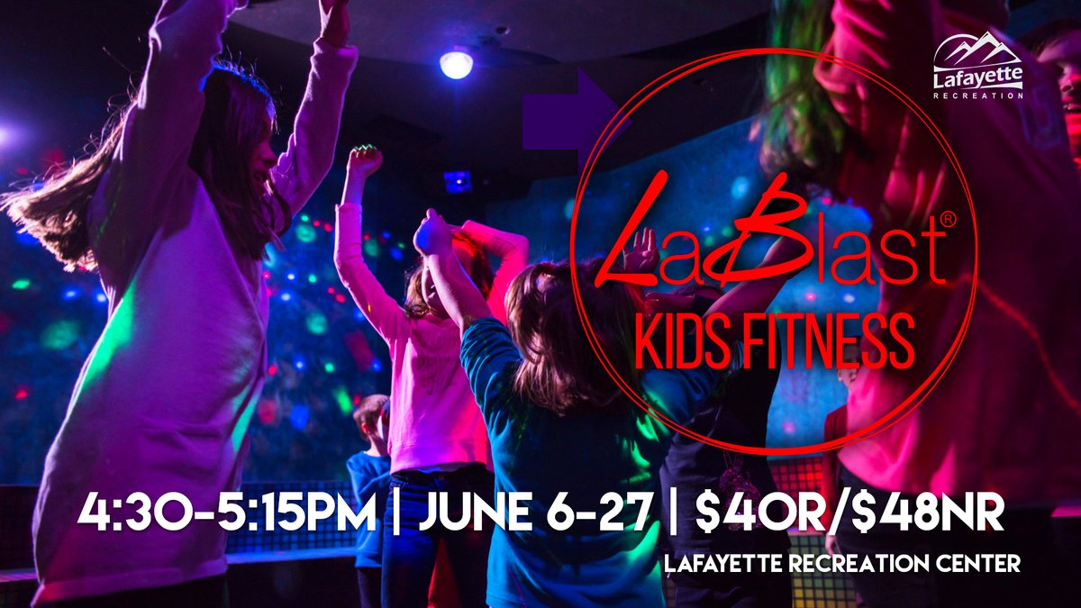 Calling all kids aged 6-12! Love to dance? Join LaBlast, a fun fitness program inspired by "Dancing with the Stars." Learn cool moves while burning calories and having a blast.
Register here now-&gt;bit.ly/KidsLaBlastFit…
#colorado