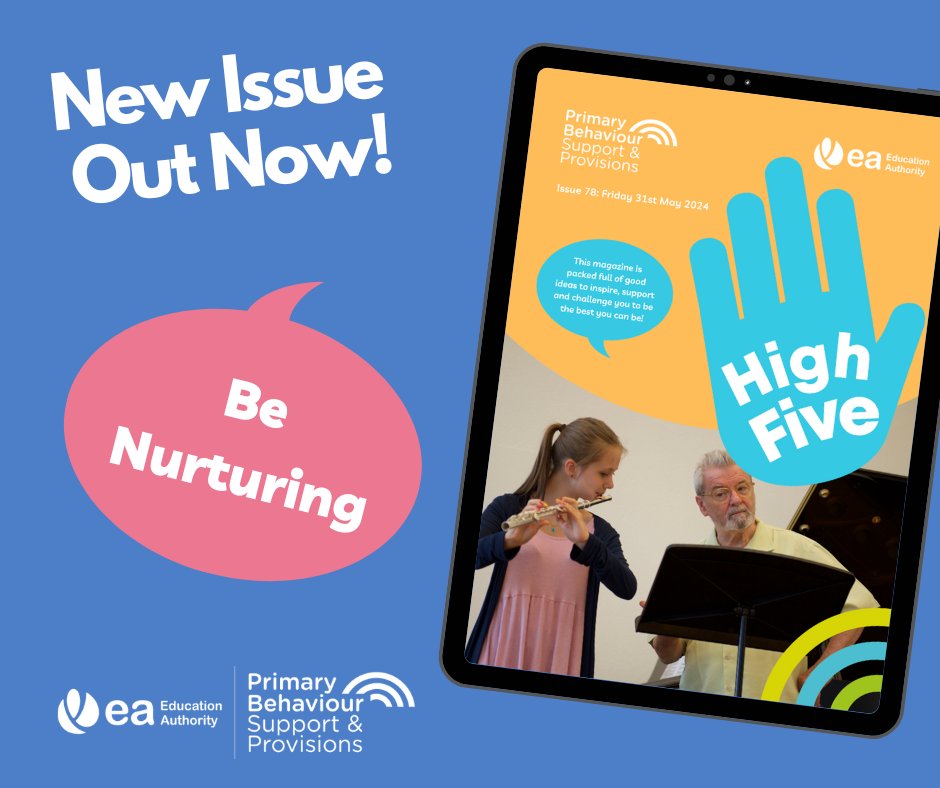🖐️ Welcome back to High Five. Our theme in this issue is to Be Nurturing. You’ll find that there are a lot of things we can nurture and look after, even our talents! 

Click here: ow.ly/pFQi50S3T5T
