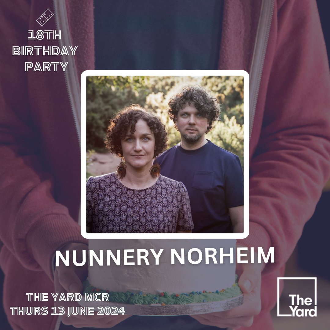 Box of Tricks (@bottc) on Twitter photo 📣 LINEUP ANNOUNCED! Check out the awesome line-up for our 18th Birthday Party at <a href="/theyard_mcr/">The Yard</a> next Thursday. We've got One Page Plays, <a href="/davidsjudge/">David judge</a>, Blood Beats Cabaret and <a href="/nunnerynorheim/">nunnerynorheim</a>!
🎟️ Full details and tickets >>> i.mtr.cool/xkficmgaob 📣 LINEUP ANNOUNCED! Check out the awesome line-up for our 18th Birthday Party at <a href="/theyard_mcr/">The Yard</a> next Thursday. We've got One Page Plays, <a href="/davidsjudge/">David judge</a>, Blood Beats Cabaret and <a href="/nunnerynorheim/">nunnerynorheim</a>!
🎟️ Full details and tickets >>> i.mtr.cool/xkficmgaob