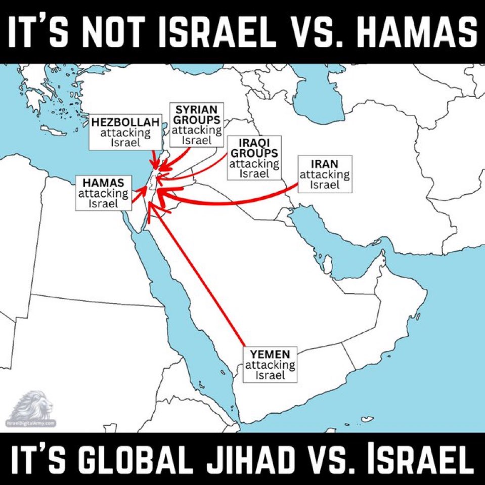 EylonALevy's tweet image. Israel is fighting for its life on seven fronts against Iran and its proxy armies.