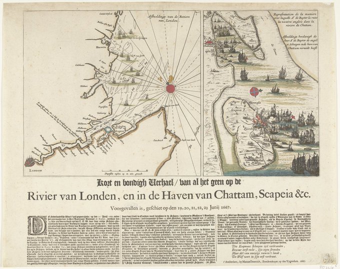 boudewijnsteur's tweet photo. Binnenkort live-verslag van de Tocht naar Chatham in 1667! Tussen 17 juni en 24 juni doe ik dagelijks verslag van wat er gebeurde destijds. Met rollen voor Michiel de Ruyter, Cornelis de Witt en Willem Joseph van Ghent - FASCINEREND! 

(Ik zeg nog niets over de afloop🤫) https://t.co/QfckAPUx4I