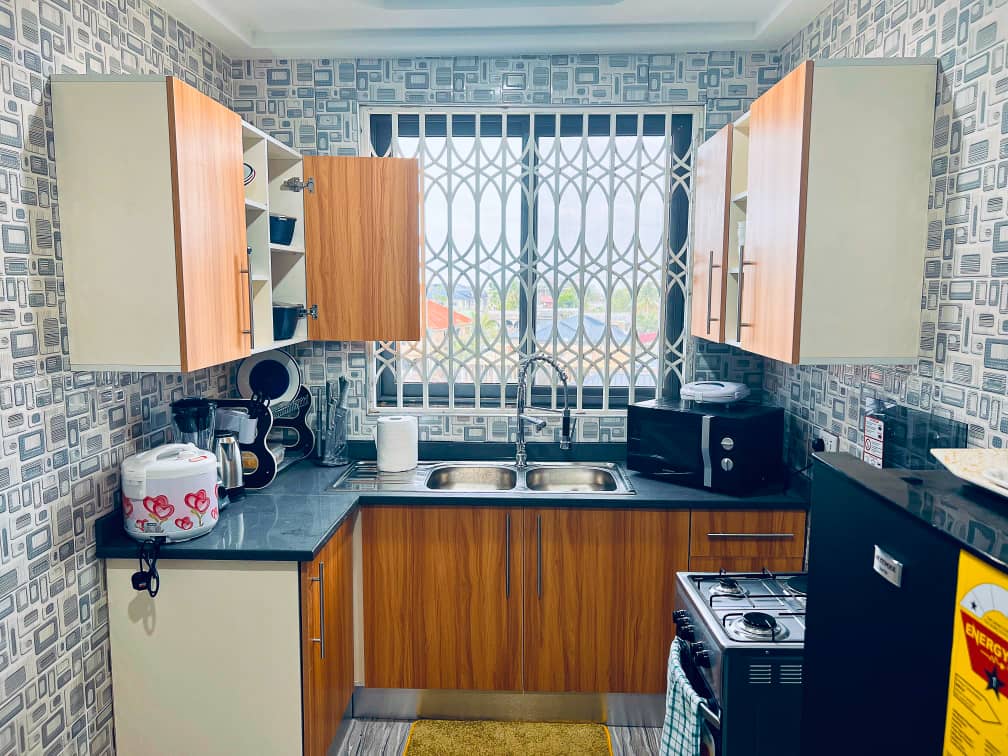 sheltermart's tweet image. Two (2) Bedroom Furnished Apartments For Rent at Klagon
GH₵18,000 per Month
GH₵600 per Night
📲 +233 24 491 0599 | +233 54 281 0990
#Klagon #Spintex #Tema #Lashibi #Sakumono #Accra #Ghana #realtor #realestate #agent #apartments #houses #rent  #VisitGhana #Africa  #estate