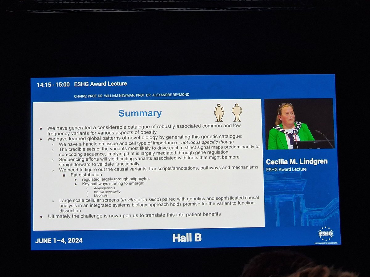 find_maria's tweet photo. Thank you #eshg2024 Berlin, see you next year! 

Closing with amazing lectures from @LupskiLab and @ceclindgren. https://t.co/i16bdF73Re