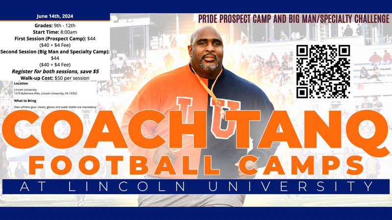 June 14th!! Come out &amp; show that you have what it takes to join the #Pride 🦁#LUPr1de #ProtectThePr1de #TheLionWay #HBCUFootball <a href="/DraftHBCU/">#DraftHBCUPlayers</a> | <a href="/DraftHBCURec/">DraftHBCURecruits</a> | <a href="/HBCUNightly/">The HBCU Nightly Network</a> #DraftHBCUPlayers